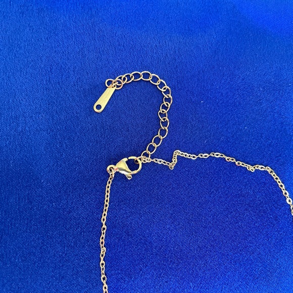 *NEW* 18K Gold Plated Cubic Zirconia Evil Eyes Pendant Necklace 🧿🪬 - Picture 10 of 11